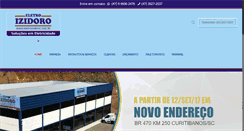 Desktop Screenshot of eletroizidoro.com.br